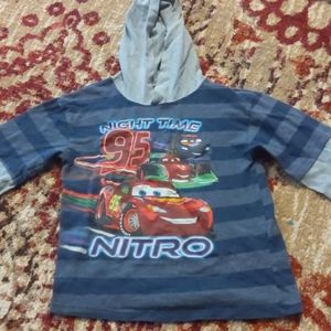 Lightning McQueen Cars 2 hoodie size 5/6